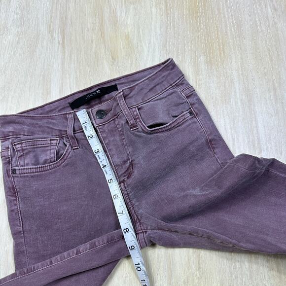 Joe’s Jeans Purple Mauve The Skinny Low Rise Stretch Casual Everyday Jeans 24 - Picture 12 of 16